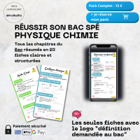 Révise moins, mais révise mieux : Les fiches stratégiques pour viser la mention